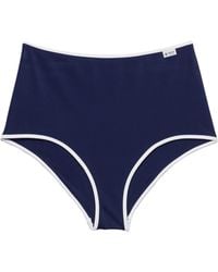 Prada - High-Rise Bikini Bottoms - Lyst