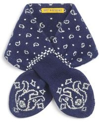 Guest In Residence - Wool-Cashmere Bandana Bowtie Scarf - Lyst