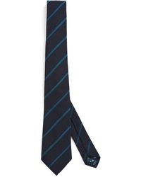 Paul Smith - Wool-Silk Diagonal Stripe Tie - Lyst