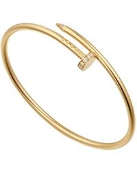 Cartier - Small And Diamond Juste Un Clou Bracelet - Lyst