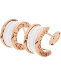 BVLGARI - And Ceramic B.Zero1 Earrings - Lyst