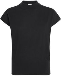 Agnona - Cashmere Short-Sleeve Sweater - Lyst
