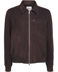 NN07 - Suede Owen Jacket - Lyst