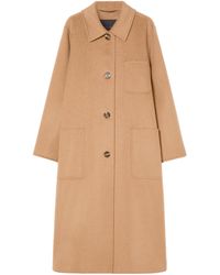 Marina Rinaldi - Virgin Wool Coat - Lyst