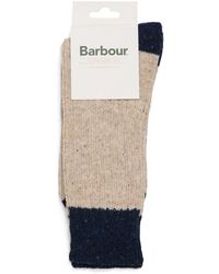 Barbour - Wool-Blend Houghton Socks - Lyst