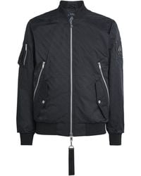 Moose Knuckles - Monogram Courville Bomber Jacket - Lyst