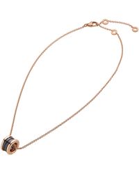 BVLGARI - And Diamond B.Zero1 Necklace - Lyst