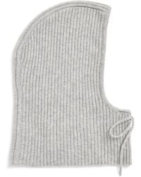 Yves Salomon - Cashmere Ribbed Balaclava - Lyst