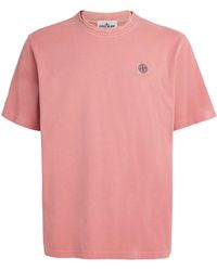 Stone Island - Organic Cotton Ghost T-Shirt - Lyst