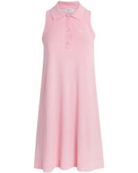 Hunza G - Towelling Tennis Mini Dress - Lyst
