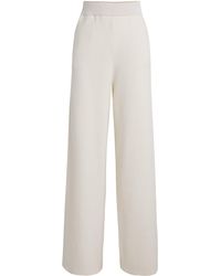 Eleventy - Straight Leg Knit Trousers - Lyst