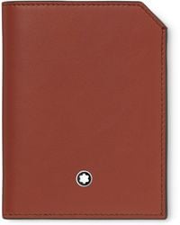 Montblanc - Mini Leather Meisterstück Selection Soft Wallet - Lyst
