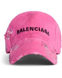 Balenciaga - Cotton Upcycled Cap - Lyst