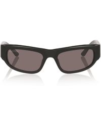 Balenciaga - Rectangular Bb0388S Sunglasses - Lyst