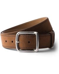 Prada - Nubuck Leather Belt - Lyst