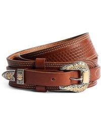 Ralph Lauren - Leather Western Belt - Lyst