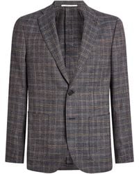 Pal Zileri - Wool-Blend Check Brera Blazer - Lyst