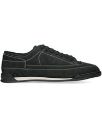 John Lobb - Nubuck Court Sneakers - Lyst