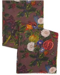 Harrods - Wool Festive Banquet Scarf - Lyst