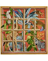 Chopard - Silk Animal World Scarf - Lyst