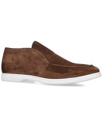 Eleventy - Suede Slip-on Boots - Lyst