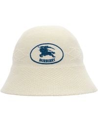 Burberry - Knitted Knight Bucket Hat - Lyst