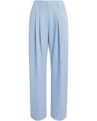 Nanushka - Linen-Blend Hettie Trousers - Lyst