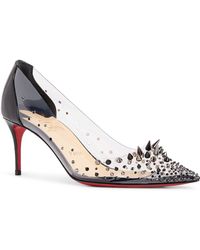 christian louboutin so me 70 studded leather sandals