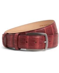 Elliot Rhodes - Alligator Leather Belt - Lyst