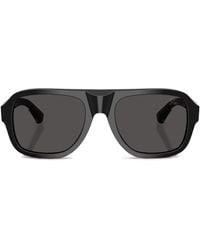 Burberry - Acetate Be4478 Pilot Sunglasses - Lyst