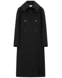 Loewe - Wool-Cashmere Double-Breasted Coat - Lyst