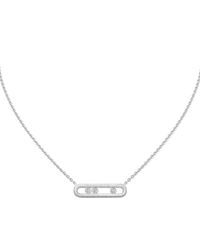 Messika - Move Classique And Diamond Necklace - Lyst