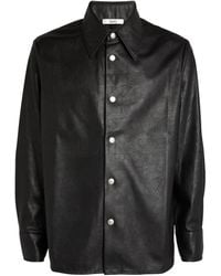 Séfr - Faux Leather Shirt - Lyst