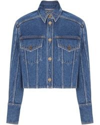 Balmain - Denim Jackets - Lyst