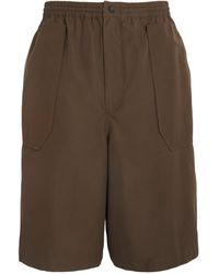 Theory - Cotton-blend Shorts - Lyst