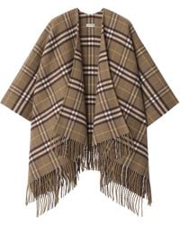 Burberry - Wool & Cashmere-Blend Cape - Lyst