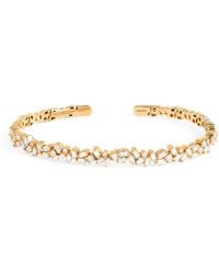 Suzanne Kalan - And Diamond Classic Sparkler Bangle - Lyst