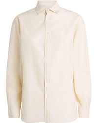 Polo Ralph Lauren - Cotton-Silk Relaxed-Fit Shirt - Lyst