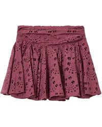 AllSaints - Dotty Mini Skirt - Lyst
