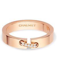 Chaumet - And Diamond Liens De Évidence Wedding Ring - Lyst