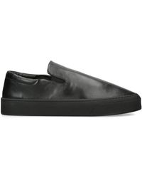 The Row - Leather Dean Sneakers - Lyst