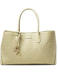 Aspinal of London - Woven Leather London Tote Bag - Lyst