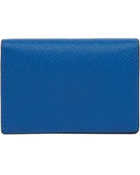 Smythson - Panama Leather Folded Card Holder - Lyst