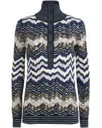 Missoni - Wool-Blend Jacquard Sweater - Lyst