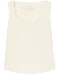 Marina Rinaldi - Scoop-Neck Waistcoat Top - Lyst