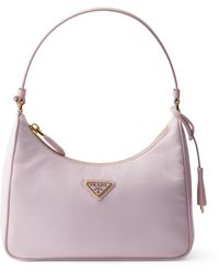 Prada - Mini Re-Nylon And Leather Re-Edition 2005 Shoulder Bag - Lyst