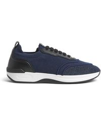 Brioni - Linen-Cotton Knitted Sneakers - Lyst