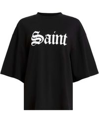 AllSaints - Cotton Amelie T-Shirt - Lyst