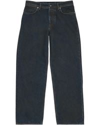 Stone Island - Coated Relaxed Jeans - Lyst