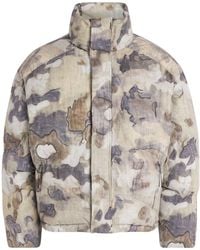 Represent - Down Camo Riot Puffer Jacket - Lyst